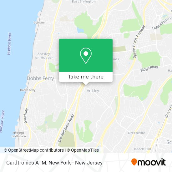 Cardtronics ATM map