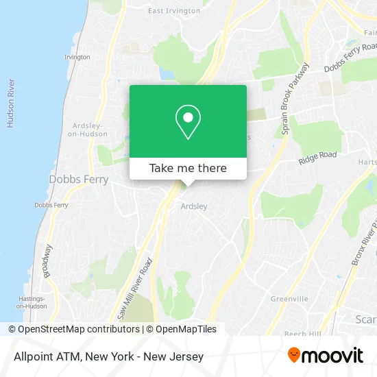 Allpoint ATM map