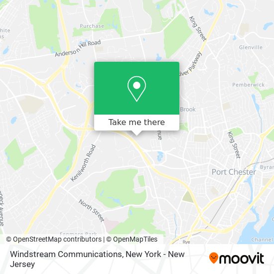 Windstream Communications map