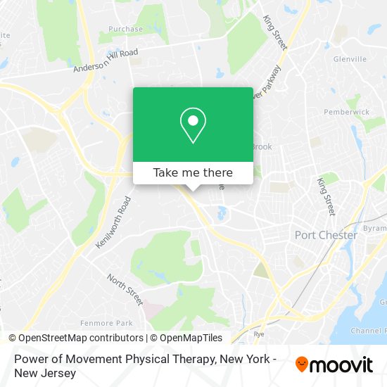 Mapa de Power of Movement Physical Therapy