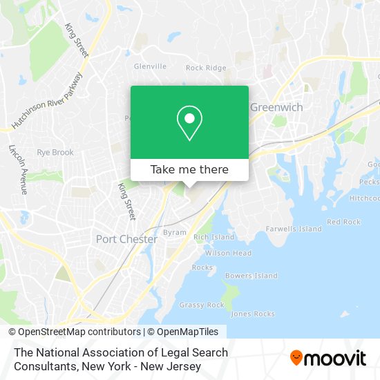 Mapa de The National Association of Legal Search Consultants