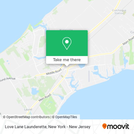 Love Lane Launderette map
