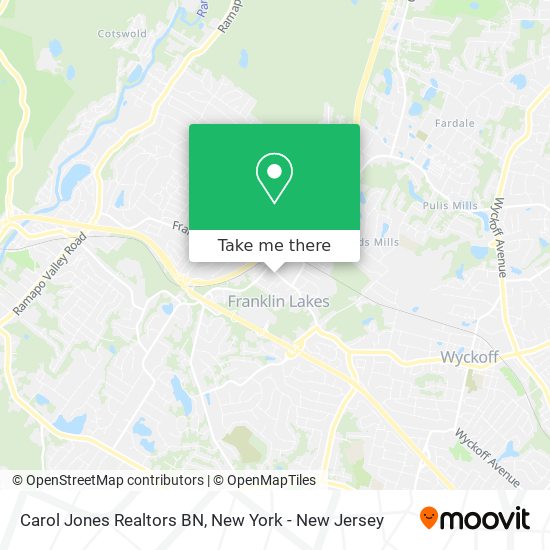 Carol Jones Realtors BN map