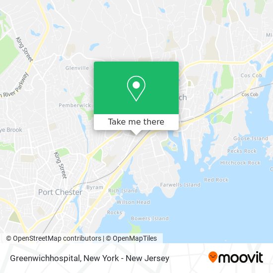 Greenwichhospital map