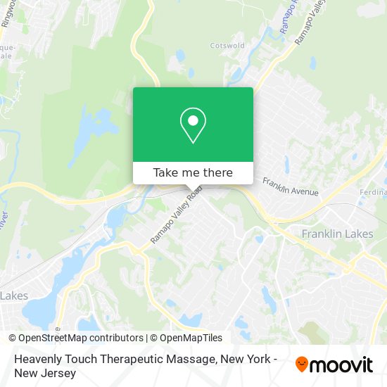 Mapa de Heavenly Touch Therapeutic Massage