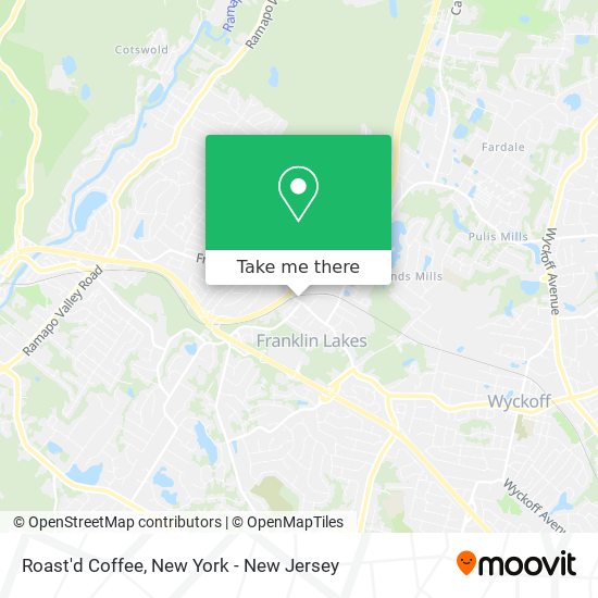 Roast'd Coffee map