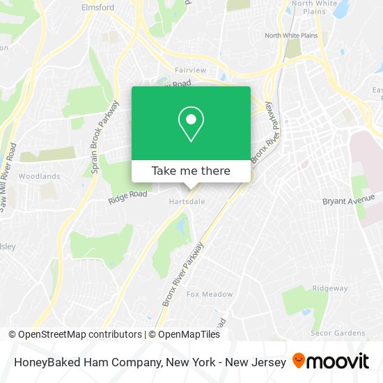 HoneyBaked Ham Company map