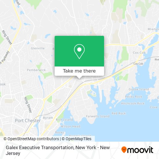 Galex Executive Transportation map