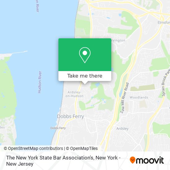 The New York State Bar Association's map