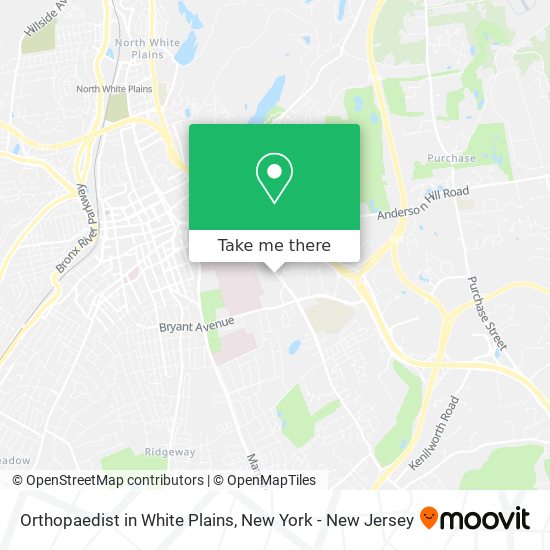 Mapa de Orthopaedist in White Plains