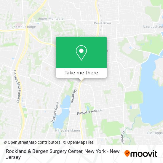 Mapa de Rockland & Bergen Surgery Center