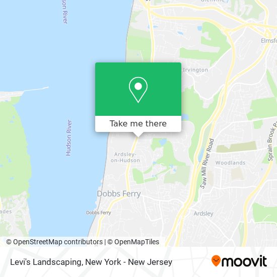 Levi's Landscaping map