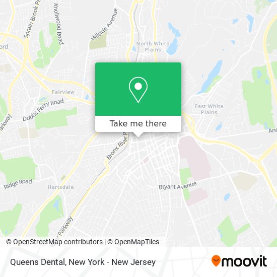 Mapa de Queens Dental