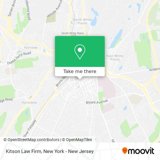 Kitson Law Firm map