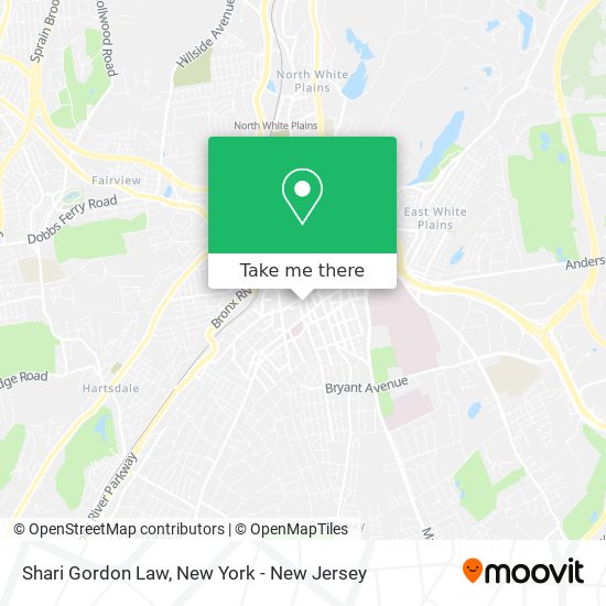 Shari Gordon Law map