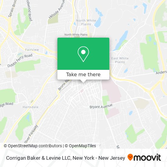 Corrigan Baker & Levine LLC map