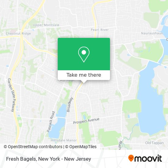 Fresh Bagels map