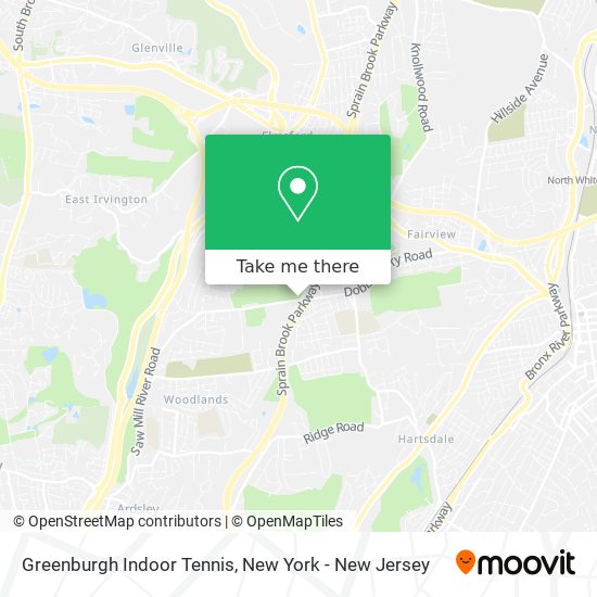 Mapa de Greenburgh Indoor Tennis