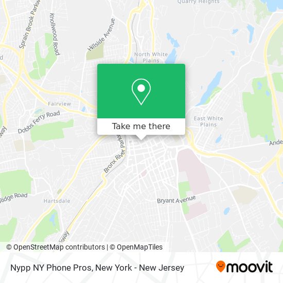 Mapa de Nypp NY Phone Pros