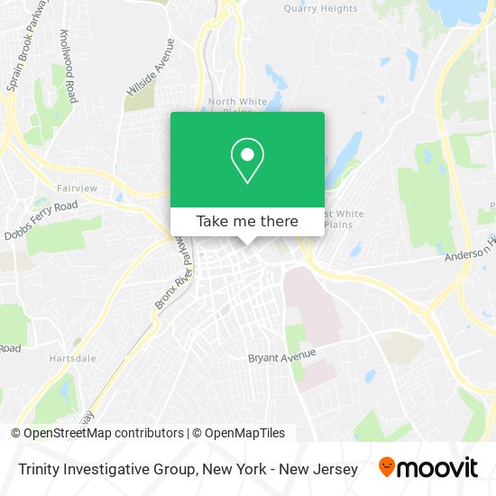 Trinity Investigative Group map