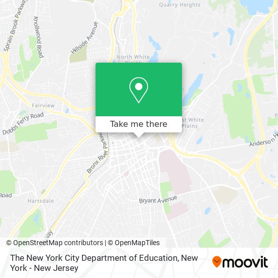 Mapa de The New York City Department of Education