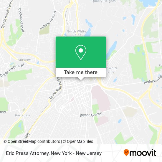 Mapa de Eric Press Attorney