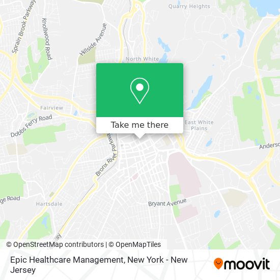 Epic Healthcare Management map