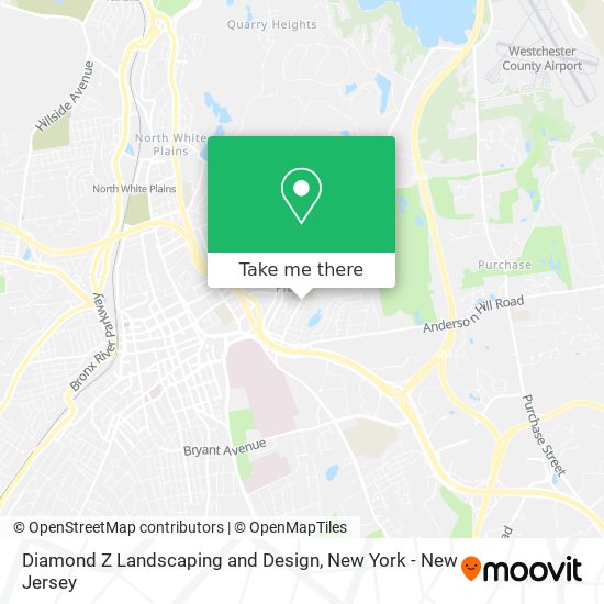 Diamond Z Landscaping and Design map