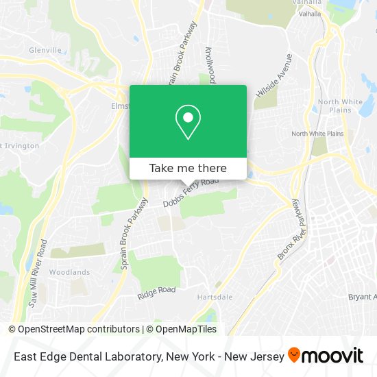 Mapa de East Edge Dental Laboratory