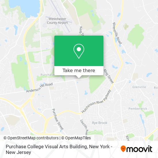 Purchase College Visual Arts Building map