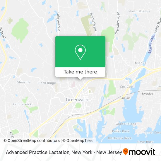 Advanced Practice Lactation map