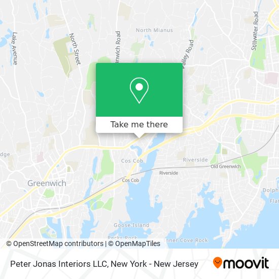 Peter Jonas Interiors LLC map