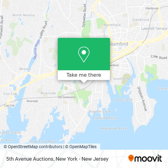 5th Avenue Auctions map