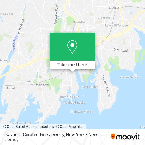 Kavador Curated Fine Jewelry map