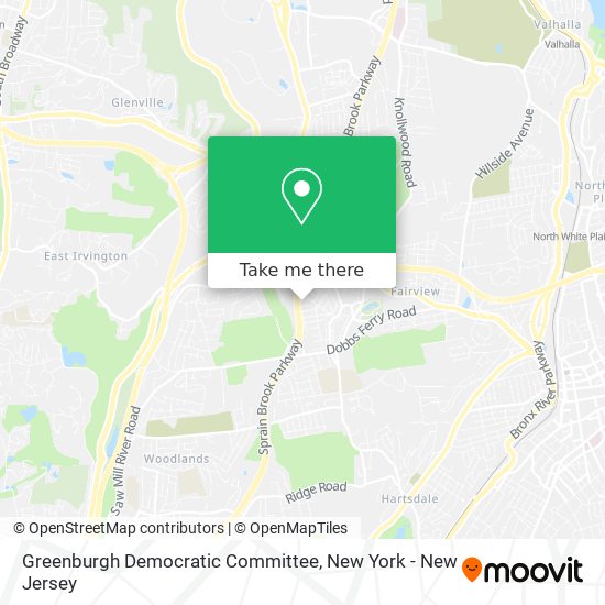 Greenburgh Democratic Committee map