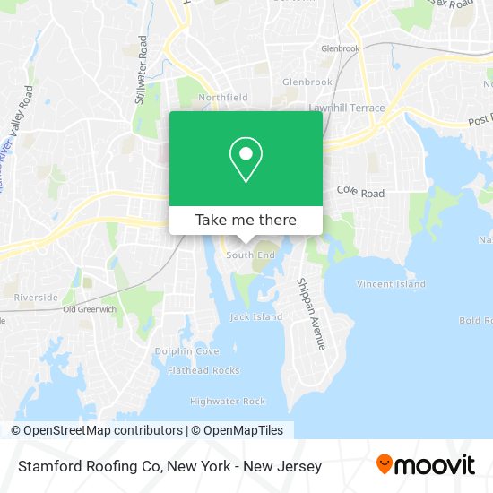 Mapa de Stamford Roofing Co