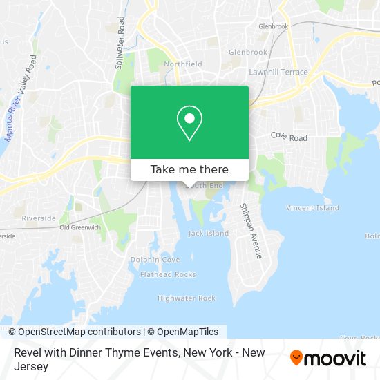 Revel with Dinner Thyme Events map