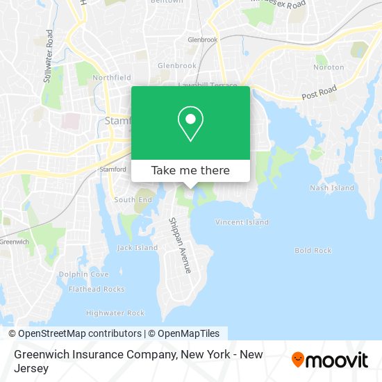 Mapa de Greenwich Insurance Company