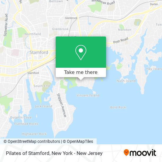 Mapa de Pilates of Stamford