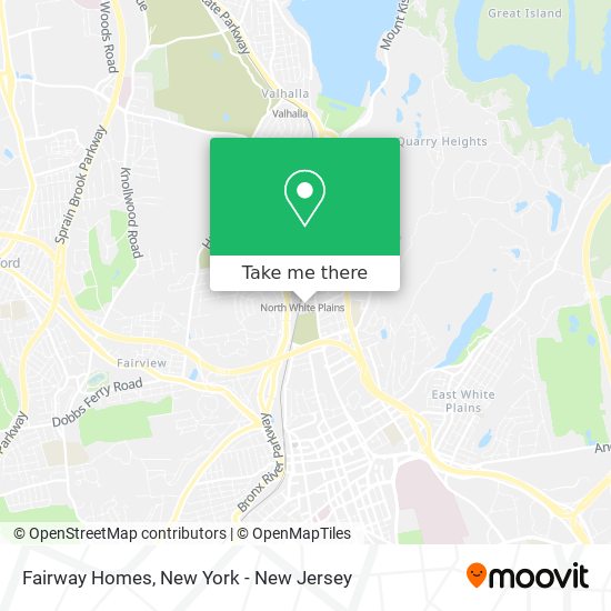 Fairway Homes map