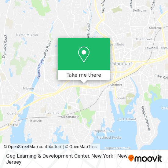 Geg Learning & Development Center map