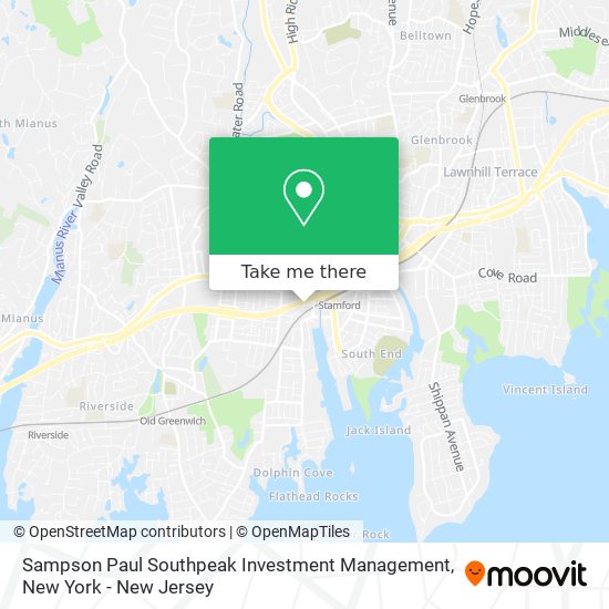 Mapa de Sampson Paul Southpeak Investment Management