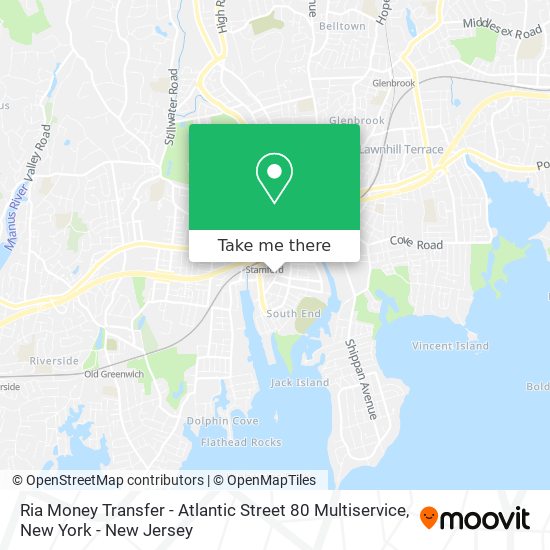 Ria Money Transfer - Atlantic Street 80 Multiservice map