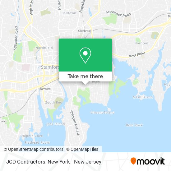 JCD Contractors map