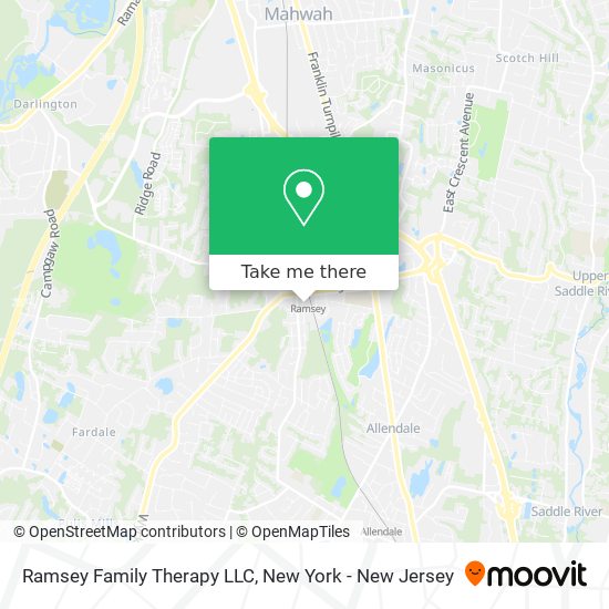 Ramsey Family Therapy LLC map