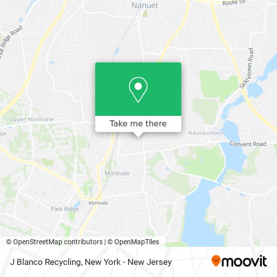 J Blanco Recycling map