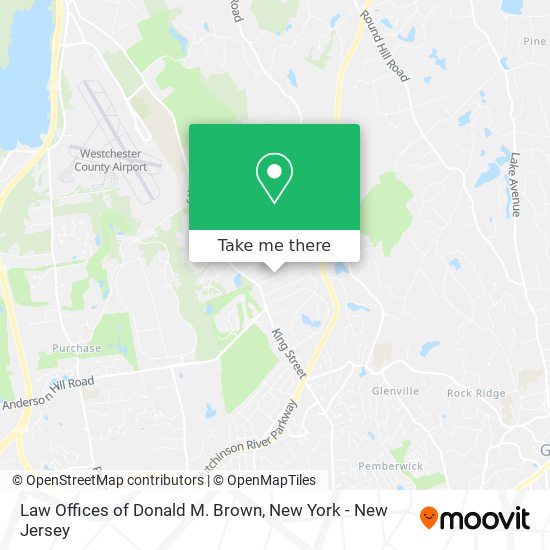 Law Offices of Donald M. Brown map