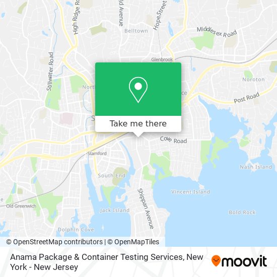 Anama Package & Container Testing Services map