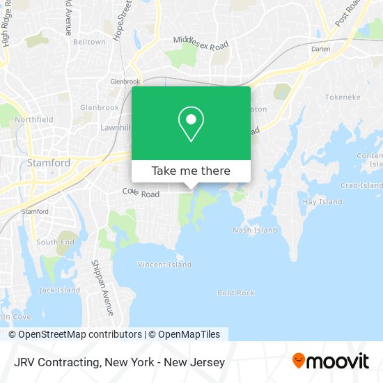 JRV Contracting map