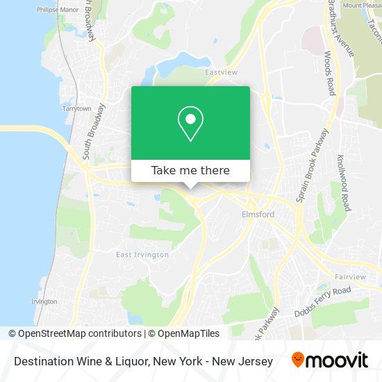 Destination Wine & Liquor map